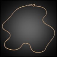 Snake Collier GOLD 1.35mm Stainless Steel Melano 