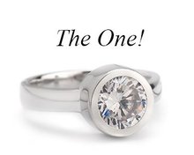 Ring The One zilver 925 MelanO