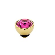 Fuchsia gold Twisted Swarovski MelanO 