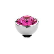 Fuchsia Silver Twisted Swarovski MelanO 