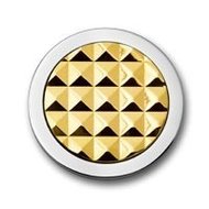 Stud Gold Plated Mi-Moneda 3D-STUD-02-S