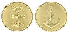 Faith, Hope, Love Gold Mi Moneda 