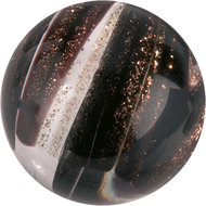 Glitter bal Melano Black