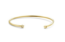 Twisted Open Bracelet Gold MelanO 