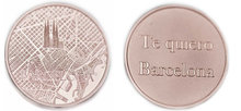 Del Mundo Barcelona Rose Gold Large Mi Moneda