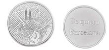 Del Mundo Barcelona Silver Large Mi Moneda