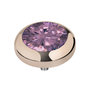 CZ Pink Rose Gold Vivid MelanO zetting