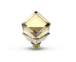 Crystal Golden Shadow Gold Cube Twisted Melano Steentje