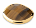 Melano Kosmic Shaped Facet Gem Tigereye Steen