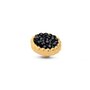 Melano Twisted Bali Flat Steentje Black