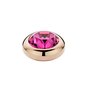 Fuchsia cz rosegold Vivid MelanO zetting