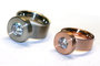 Rose Gold Ring 10mm Stainless Steel Cameleon_
