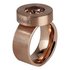 Rose Gold Ring 10mm Stainless Steel Cameleon_