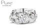 Ring Flowers Maansteen Pure Heaven  6262R459 - Maat 59 - 19_