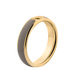 Maat 51 - Tracy Twisted Resin Gold/Taupe Ring MelanO_