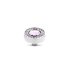 Halo Round CZ Light Rose Twisted MelanO_