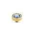 Halo Round CZ Light Sapphire Twisted MelanO_