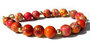 Koper Oranje Turkoois Armband - 19cm_