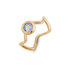 Viona Vivid Rose Gold Ring Melano_