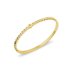 Wave cz Twisted Armband Melano Gold_