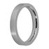 Eva Gloss Silver Stainless Steel side ring MelanO_