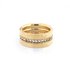 Eva Gloss Gold Stainless Steel side ring MelanO_