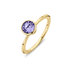 Petite Twisted Gold Melano Ring_