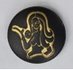 Sterrenbeeld Maagd - Virgo Black & Gold Babouche Baboos_