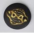 Sterrenbeeld Vissen - Pisces Black & Gold Babouche Baboos_