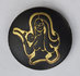 Sterrenbeeld Maagd - Virgo Black & Gold Babouche Baboos_