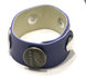 Kobalt Blauw Babouche Baboos lederen armband MEDIUM_