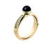 Tracy CZ Twisted Ring Melano Gold_