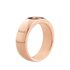 Sturdy 6mm Rose Gold Stainless Steel Opschroef Ring MelanO_