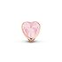 Heart Steentje Milk Pink Twisted Melano_