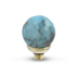 Turquoise Facet Gemstone Twisted Ball Steentje Melano_