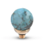 Turquoise Facet Gemstone Twisted Ball Steentje Melano_