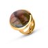 Kyra Kosmic Melano ring, Golden shadow _