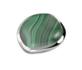 Melano Kosmic Malachite Shaped Disk Steen_
