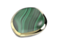 Melano Kosmic Malachite Shaped Disk Steen_