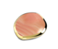 Melano Kosmic Red line agate Shaped Disk Steen_