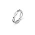 Melano Twisted Trix Ring Silver_