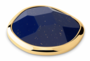 Melano Kosmic Shaped Facet Gem Lapis Lazuli Steen_
