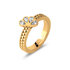 Melano Twisted Tola Ring Gold_