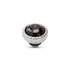 Melano Twisted Bali Gem Petite Steentje Hematite_