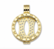 Pendant Large Shiny Gold Mi Moneda_