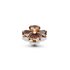 Melano Twisted Heart Clover Steentje Coffee_