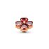 Melano Twisted Heart Clover Steentje D.D. Garnet_