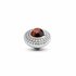 Melano Twisted Bali Bulb Gem Steentje Red Tigereye_