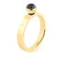 Tatum Twisted Ring Gold MelanO_