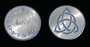Large Charmed ( Triquetra ) - Where There is Love Silver_